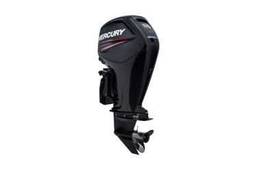 outboard boat motor showing composite part used in recreational vehicle applications